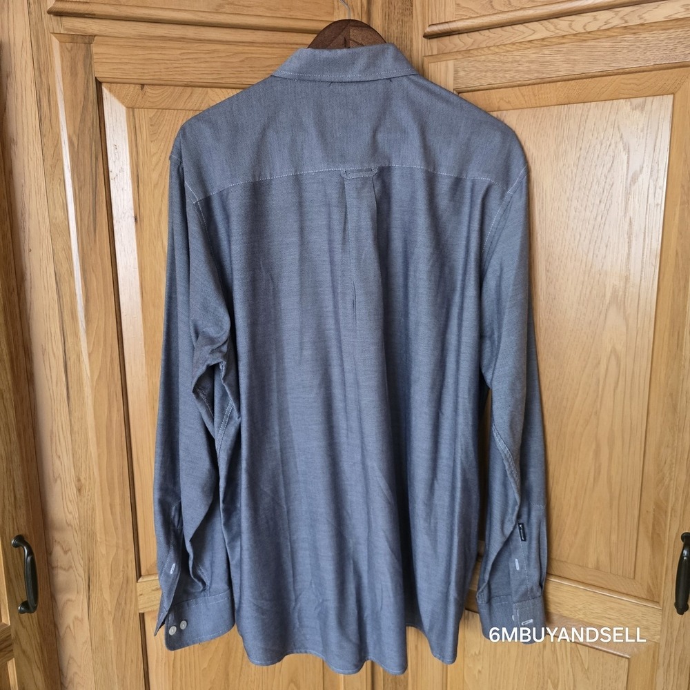 Kansas State Wildcats Antigua Button Up Shirt Men's XL Purple Long Sleeve - Picture 4 of 14